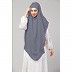 Instant Ready-to-wear Hijab- Grey